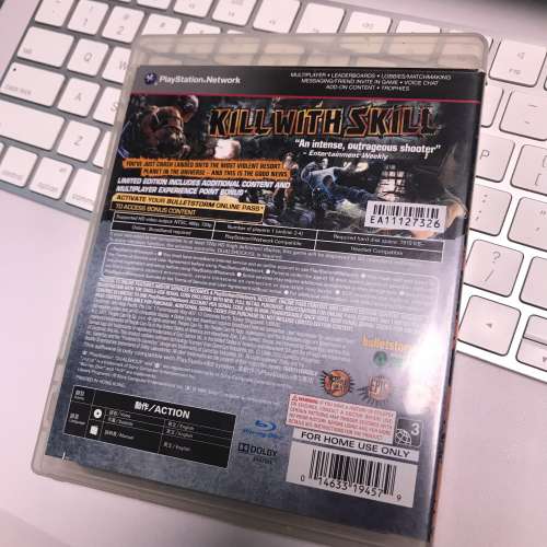 💽 BULLETSTORM Limited Edition for PS3 Video Game USED 遊戲 光碟 🎮