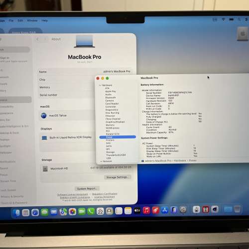 MacBook Pro 14” 九成新 (M1 Pro / 16gb ram / 512gb SSD)
