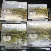瑞典 trangia 鋁夾鋼1 1.5 1.75 升鍋, 27 平鑊 Duossal Saucepan 0.6 0.9 水煲