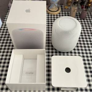 Apple HomePod 2 白色 行貨 99%新 全新一樣 非常少用同新淨 蘋果專門店買入$2299 全...