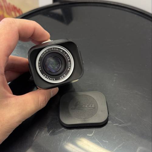 Leica summicron 35mm F2 asph 銅鏡