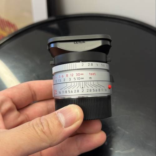 Leica summicron 35mm F2 asph 銅鏡