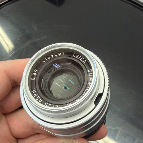 Leica summicron 35mm F2 asph 銅鏡