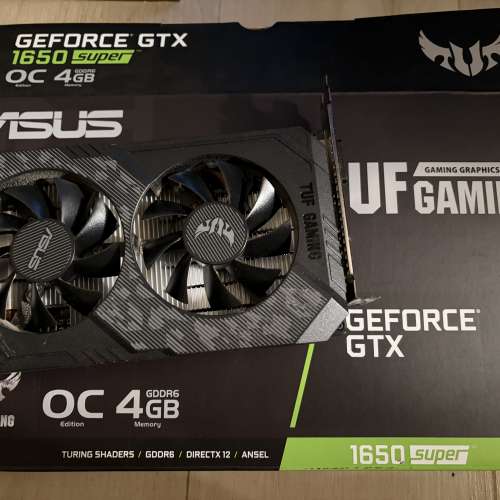 Asus tuf gaming gtx1650 super