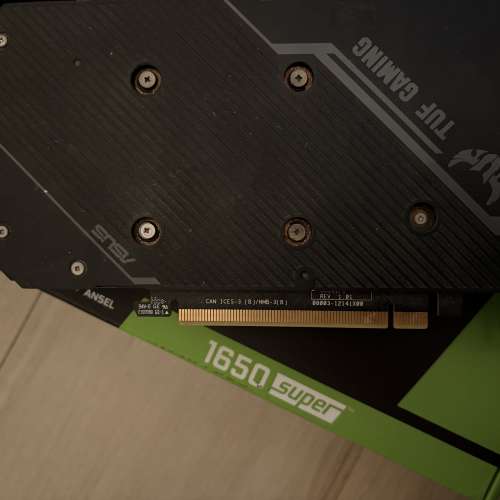 Asus tuf gaming gtx1650 super