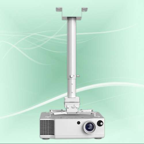 可調節伸縮投影儀支架 吊架式 投影儀通用支架 伸縮範圍1-2米