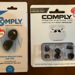 Comply Tips for Airpod Pro 舒適無線耳機耳棉 耳塞
