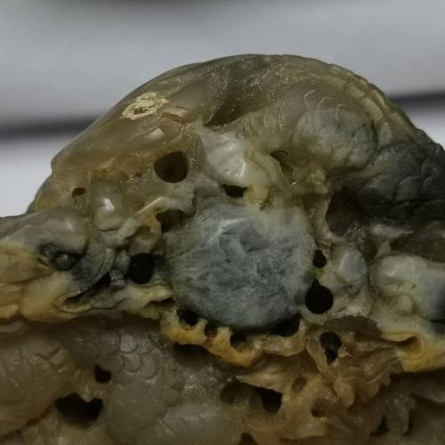 玉石雕刻手辦擺設