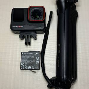 [觀塘實體店] 二手 Insta360 Ace Pro (共2電+原裝Insta360 多功能支架) 行貨保養到...