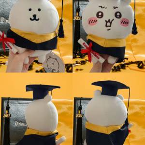 睇下文‼️正版現貨唔洗等❤️‍🔥正版joke bear畢業公仔 自嘲熊公仔 chiikawa畢業...