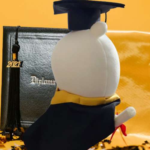 睇下文‼️正版現貨唔洗等❤️‍🔥正版joke bear畢業公仔 自嘲熊公仔 chiikawa畢業...