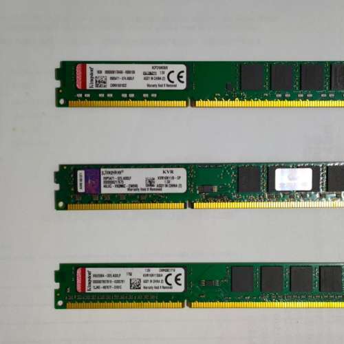 Kingston 短版 DDR3-1600 Desktop Ram