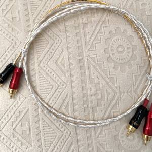 音效立體，通透！靚聲銀銅 訊號線一對