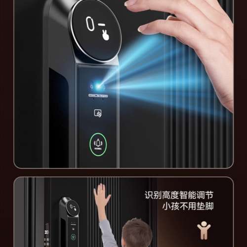 【專業安裝師傅】柏嘉利指紋鎖家用防盜門智能門鎖入戶門3D人臉識別密碼鎖電子鎖