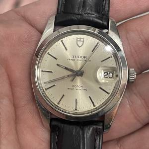 古董 TUDOR 74000 全自動 34mm 膠鏡 勞的勞底 $4800