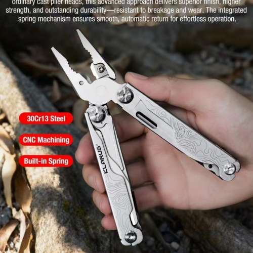 Klarus 萬用工具刀. Multitool 20-in-1. 馳名軍警專用品牌 凯瑞兹
