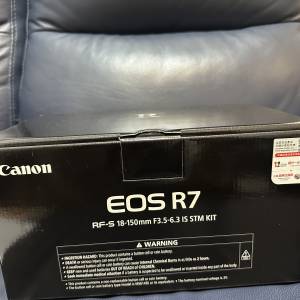 Canon EOS R7 W/RF-S 18-150MM F3.5-6.3 IS STM Kit
