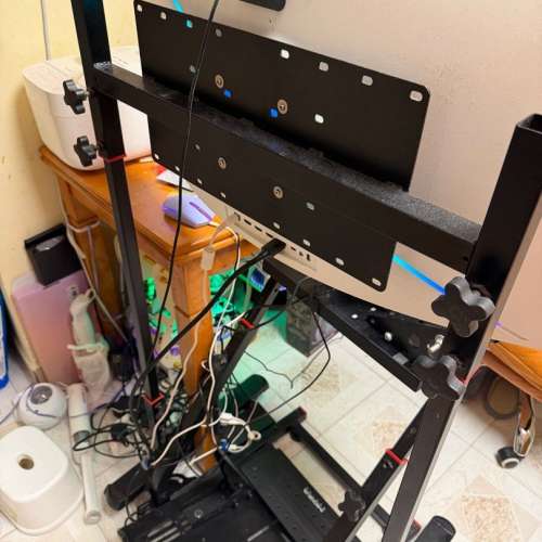 MOZA R5 Racing Simulator 軚盤全套連支架及連mon架及mon Thrustmaster r9 g29 r3 r12