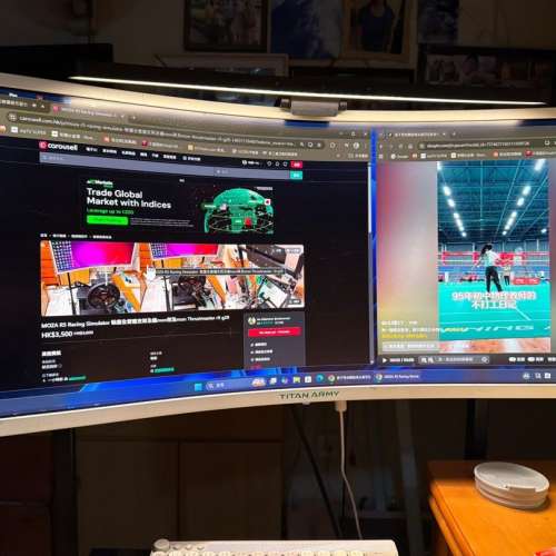 MOZA R5 Racing Simulator 軚盤全套連支架及連mon架及mon Thrustmaster r9 g29 r3 r12