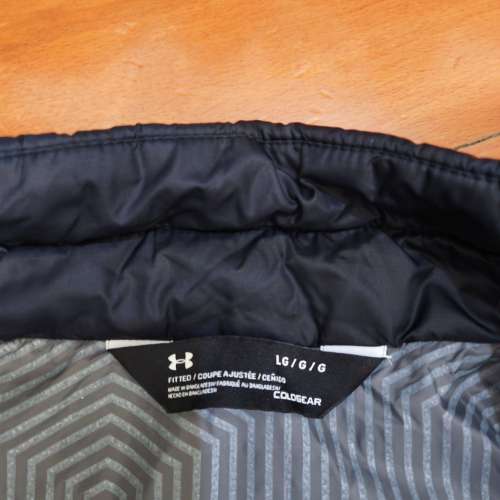 Under Armour® Coldgear Insulated Water Resistant Jacket, High Collar, Size L