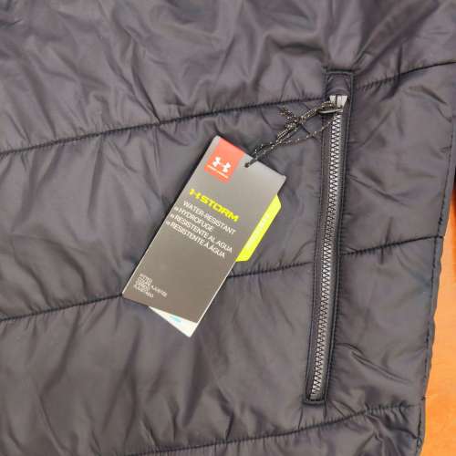 Under Armour® Coldgear Insulated Water Resistant Jacket, High Collar, Size L