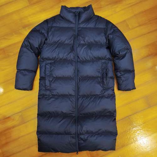Superior Quality Long Down Jacket, 800 Fill power, Down 200 gram, Size S