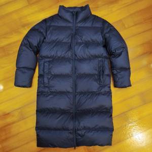 Superior Quality Long Down Jacket, 800 Fill power, Down 200 gram, Size S