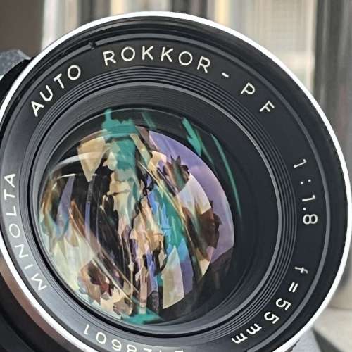 Minolta AUTO ROKKOR-PF 55mm f/1.8