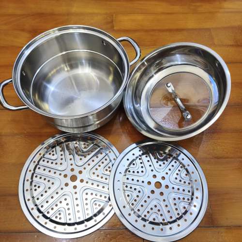 Supor 26cm Stainless steel Steamer Pot, 23cm height