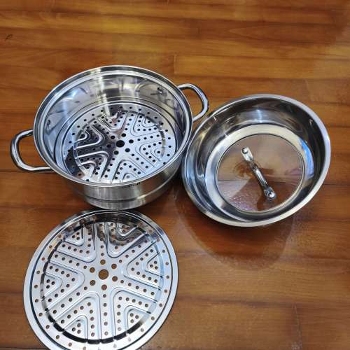 Supor 26cm Stainless steel Steamer Pot, 23cm height