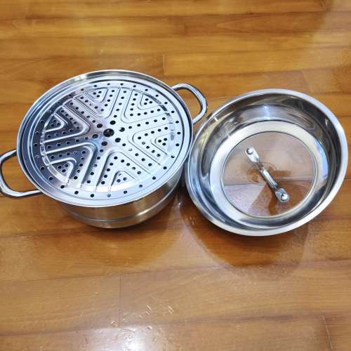 Supor 26cm Stainless steel Steamer Pot, 23cm height