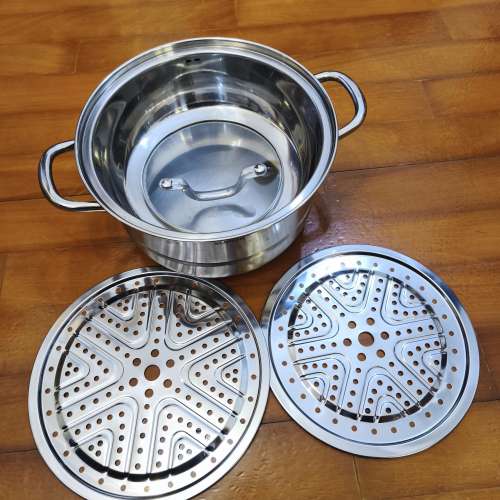 Supor 26cm Stainless steel Steamer Pot, 23cm height