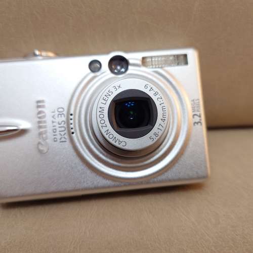 Canon Digital IXUS 30 新淨佳能CCD相機 數碼相機 Travel CCD Camera 等效35-105mm ...
