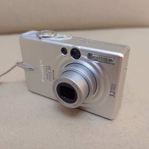 Canon Digital IXUS 30 新淨佳能CCD相機 數碼相機 Travel CCD Camera 等效35-105mm ...