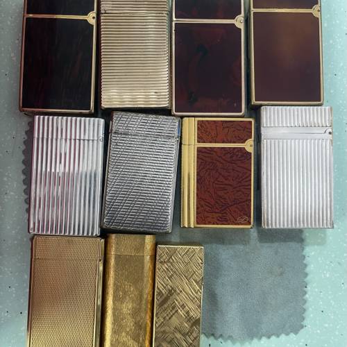 私人收藏😆原裝正版 DUPONT & CARTIER 火機  蝕讓 $999/1個😁