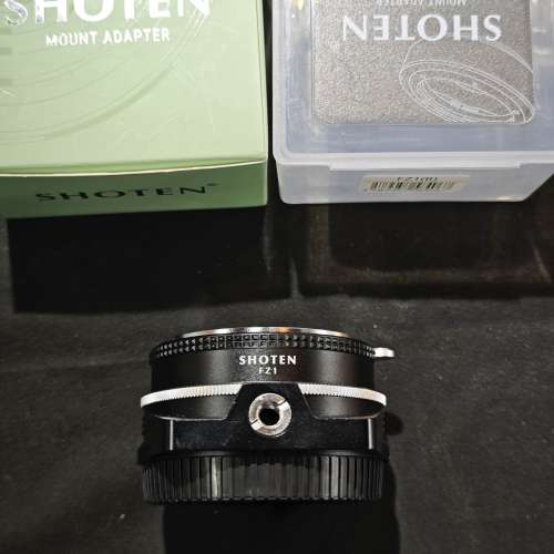 焦點工房 SHOTEN FZ1 手動轉接環 Nikon F鏡頭 轉接Nikon Z機 限量版 99%new 功能全正...