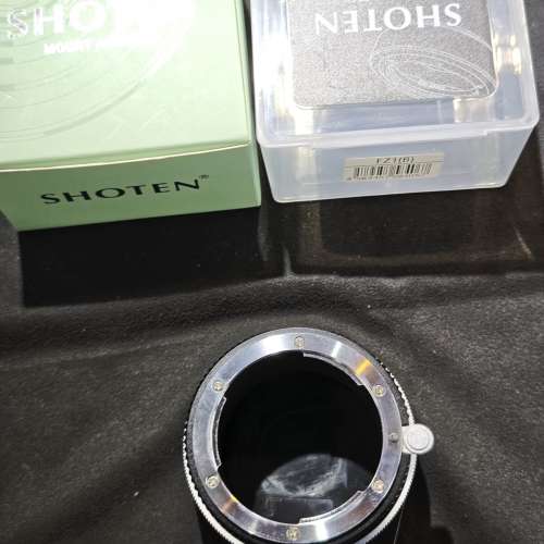 焦點工房 SHOTEN FZ1 手動轉接環 Nikon F鏡頭 轉接Nikon Z機 限量版 99%new 功能全正...