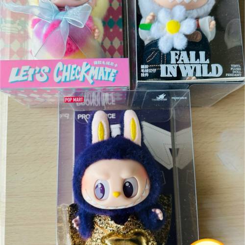 Labubu小春野，皇后，小米蘭三款