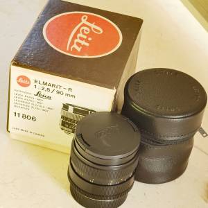 Leitz Leica Elmarit-R 1:2.8/90mm lens E55 VERSION  II