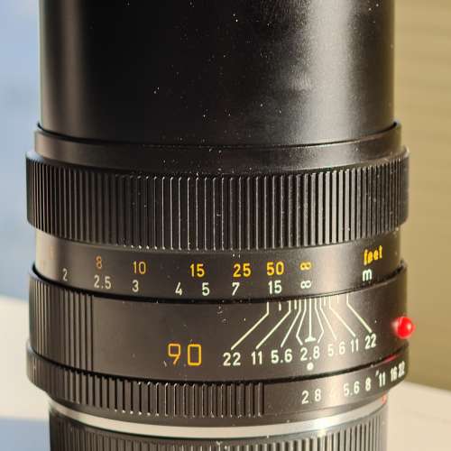 Leitz Leica Elmarit-R 1:2.8/90mm lens E55 VERSION  II