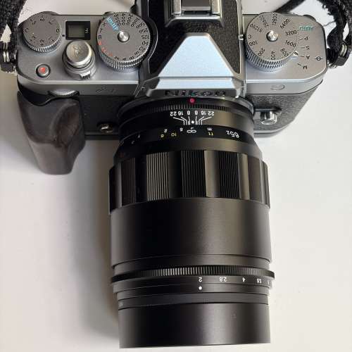 nikon Zf silver, Voigtlander 65mm macro apo Z mount