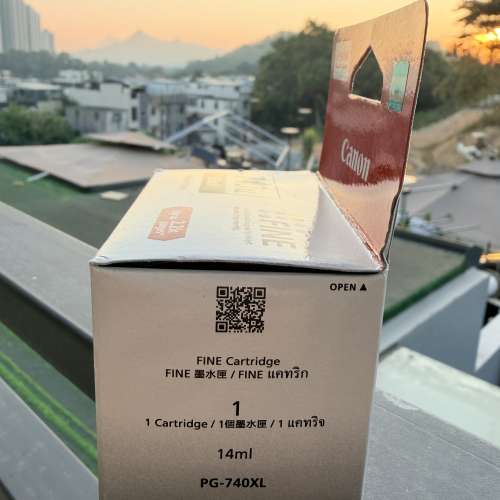 CANON 佳能 PG-740XL 黑色 墨盒