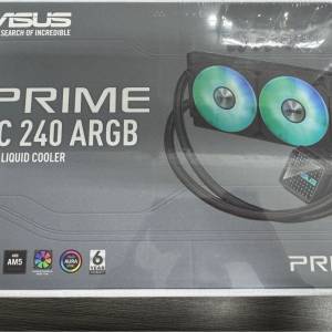 全新 ASUS Prime LC 240 ARGB CPU Liquid Cooler
