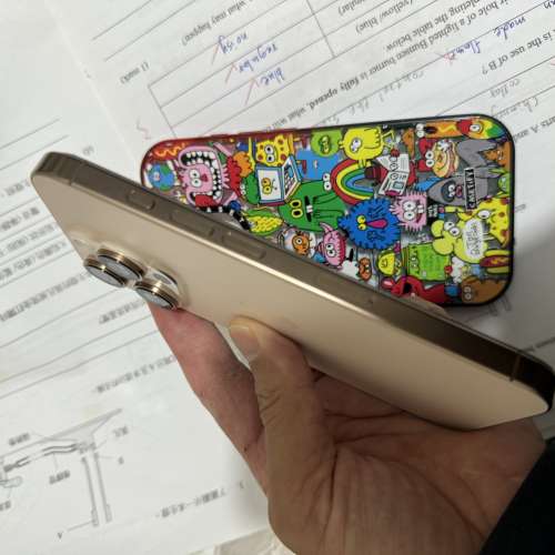 iPhone 16pro 256gb,港行雙卡，金色鈦金屬。電池健康度92，完美冇花，冇修冇拆，所...
