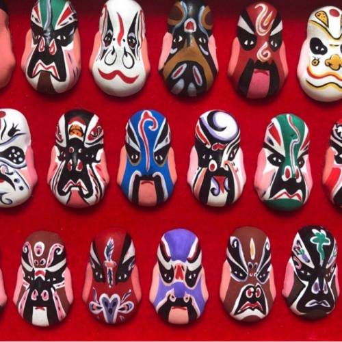 中國京劇面譜掛飾 Chinese Beijing face mask decoration