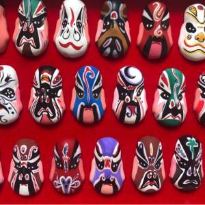 中國京劇面譜掛飾 Chinese Beijing face mask decoration