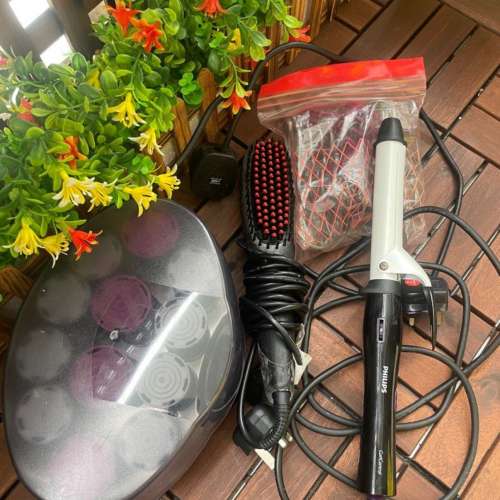 Philips 飛利浦 & Remington 捲髮直髮器 一套