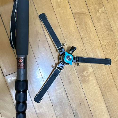 MATTON GL-325C 5節碳䊹單腳架連三腳
