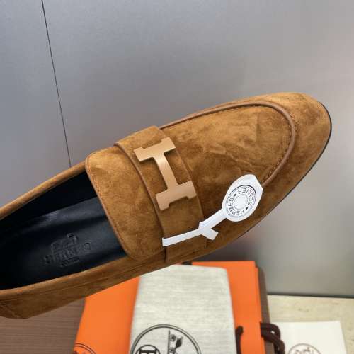 爱马仕 Herme 果冻新色低跟玛丽珍芭蕾舞女鞋