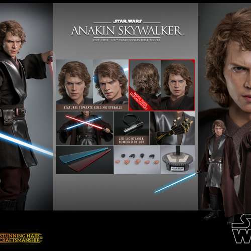 HOT TOYS DX34AE 星球大戰 天行者 Star Wars Anakin Skywalker